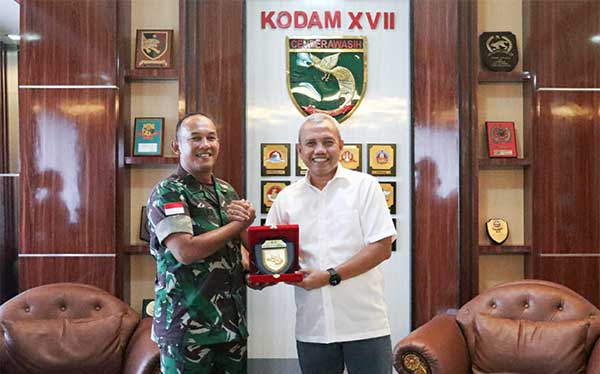 Astra Kunjungi Kodam Cenderawasih