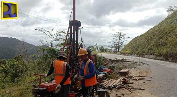 BPJN Maluku Perbaikan Ruas Piru Waipirit