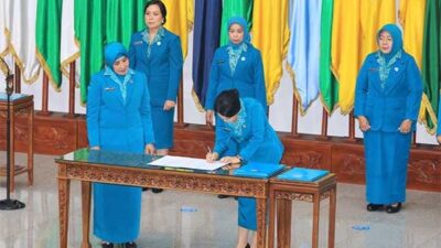 Linda Onibala Resmi Pimpin TP PKK Papua, Begini Pesan Ketua Umum