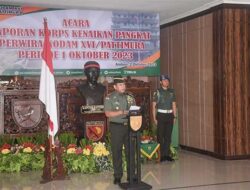 Pangdam Pattimura Pimpin Korps Kenaikan Pangkat 1.161 Prajurit dan PNS