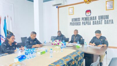 Pengajuan Pencermatan Rancangan DCT 18 Parpol Lengkap, KPU PBD : Tahapan Vermin Mulai