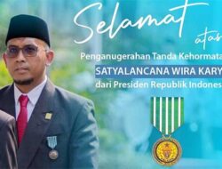 GM PLN UIW Papua-Papua Barat Dianugrahi Presiden “Satyalancana Wira Karya”