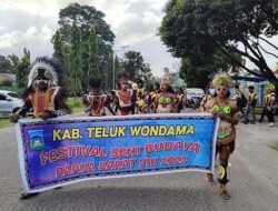 Begini Pesan Waterpauw ke Peserta Festival Seni Budaya Papua Barat ke VIII 2023