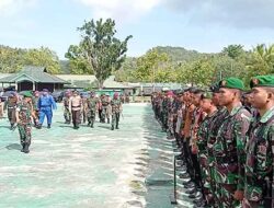 Jelang Kunjungan Istri Wapres di PBD, Danrem 181/PVT Mohon Dukungan Masyarakat