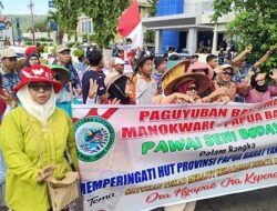 Pawai-Atraksi Puluhan Suku Nusantara di PB Warnai Festival Seni Budaya 2023