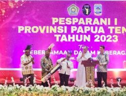 Buka Pesparani Pertama di Papua Tengah, Ini Pesan Ribka Haluk