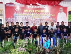 Lepas Tim Sepak Bola dan Futsal Pra-PON, Asprov PSSI Papua Targetkan Ini