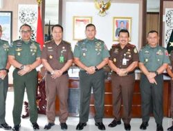 Mutasi ke Kejagung RI, Kajati Maluku Pamitan ke Pangdam Pattimura