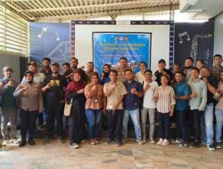 Polres Mimika Gelar Tatap Muka Bersama Media, Sinergi Dukung Suksesnya Pemilu