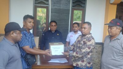 KPU Tambrauw Terima 450 Botol Tinta Pemilu 2024