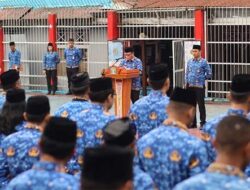 Kakanim Edy Firyan Pimpin Peringatan Sumpah Pemuda ke 95 di Lapas Biak