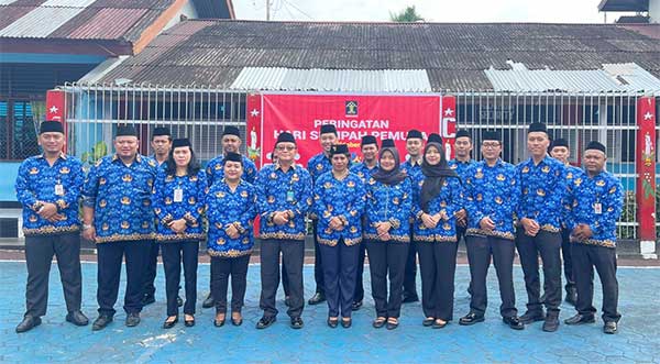 Kakanim Edy Firyan Pimpin Peringatan Sumpah Pemuda ke 95 di Lapas Biak 2 Imigrasi Biak HSP 95 2023