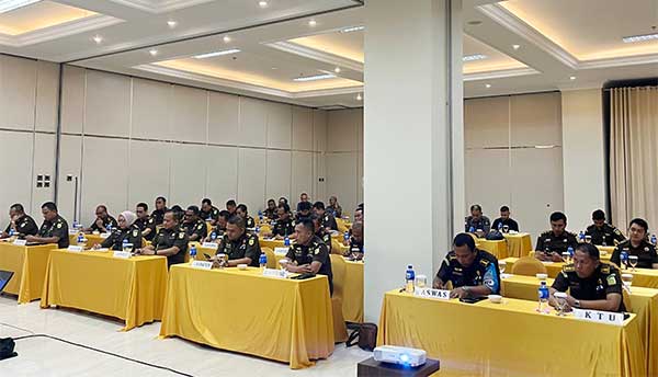 Kasus Dugaan Korupsi ATK Kota Sorong Jadi Fokus Monev Kejati Papua Barat 2 Kejati PB Monev