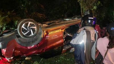 Pemabuk di Jayapura Kendarai Mobil Kecepatan Tinggi, 2 Nyawa Melayang