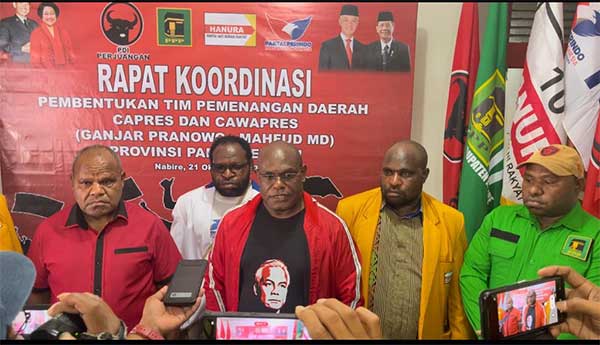 Meki Nawia TPD Ganjar Mahfud PT