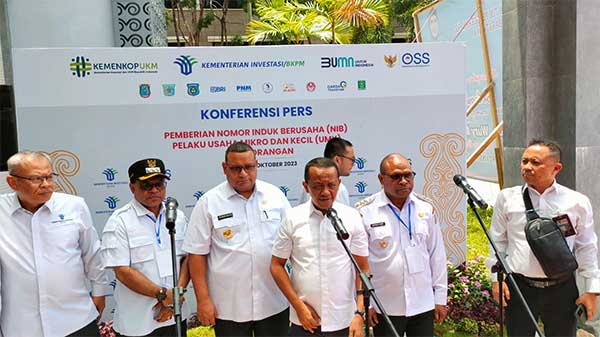 Menteri Investasi Bahlil Lahadalia NIB