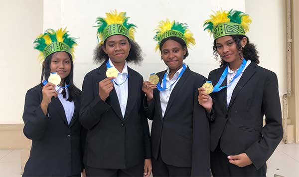 4 Siswa Kota Sorong Rebut Medali Emas Internasional2