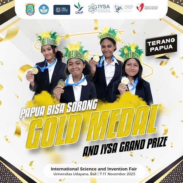 4 Siswa Kota Sorong Rebut Medali Emas Internasional3