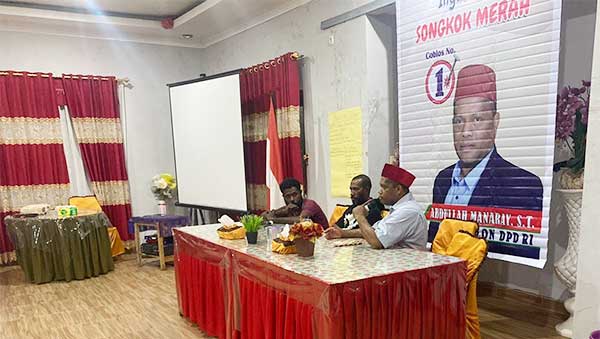 Abdullah Manaray Tim Songkok Merah Bintuni2