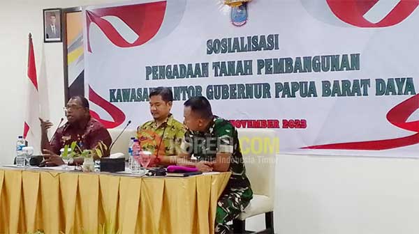 Cegah Konflik di Kemudian Hari, BPN Gelar Sosialisasi Pembangunan Kawasan Kantor PBD 2 BPN Sosialisasi Pembangunan Kantor PBD2