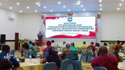 Pemprov PBD Gelar Raker Asistensi Pertanggungjawaban Keuangan Daerah