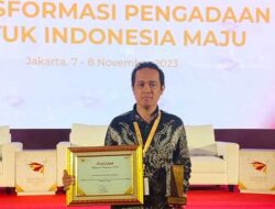 Kabupaten Pegubin Terbaik Nasional Pengadaan Barang dan Jasa 2023