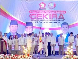 Hadiri Pelantikan GEKIRA Maluku, Hashim Djojohadikusumo Singgung Soal RS Modern