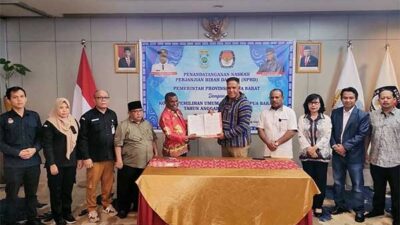 Tersisa Satu Kabupaten di Papua Barat Belum Teken NPHD Pilkada 2024