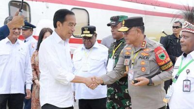 Hadiri Kunker Presiden Jokowi di LNG Tangguh, Kapolda DTM Pastikan Papua Barat Kondusif
