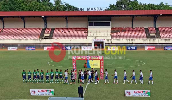 Laga Persido vs Toli FC Liga 3 Zona Papua