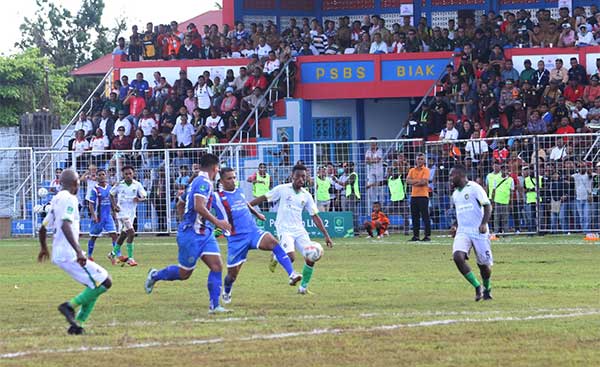 PSBS Biak vs Persewar Waropen Put I