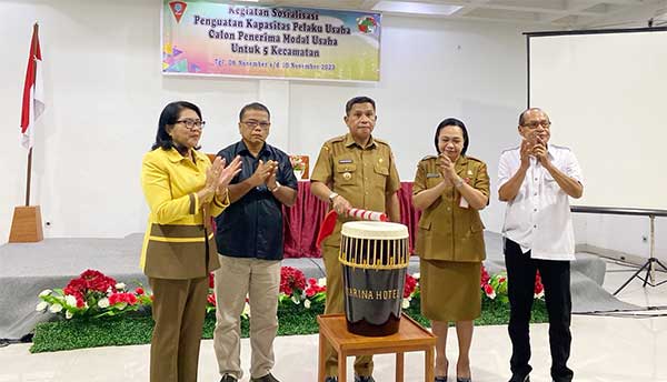 Pemkot Ambon Gelar Penguatan Kap Pelaku Usaha 5 Kec