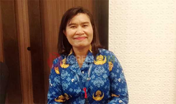 Dinas Kominfo PBD Gelar Sosialisasi Penerapan TTE, Baru 2 Daerah yang Terapkan 2 Plh Kadis Kominfo PBD Irma Riyani Soelaiman