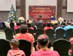 DP3AKB Biak Gelar Perayaan Natal Sekaligus Peringati Hari Ibu 2023