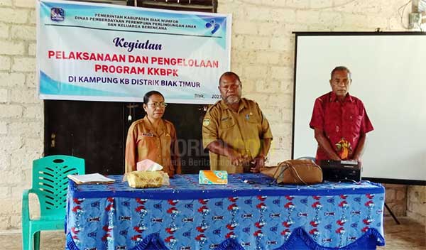 DP3AKB Biak Program KKBPK Kp Rimbajaya