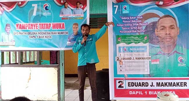 Gelora Biak Kampanye Dapil 1 Biak Kota