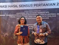 Berpredikat Baik, Pemkot Ambon Raih Penghargaan BPS