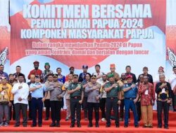 Ini Penegasan Panglima dan Kapolri di Deklarasi Pemilu Damai Papua 2024