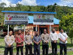 2 PJU Polda PB Asistensi OMB ke Polres Teluk Wondama, Cek Pengamanan Pemilu 2024