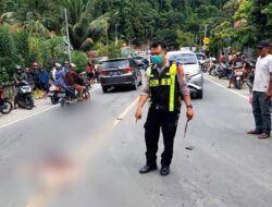 Motor vs Mobil di Kota Jayapura, Pemotor Meregang Nyawa