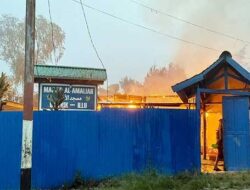 Polisi Selidiki OTK Bakar Masjid di Puncak Jaya, Diduga Ini Pelakunya