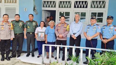 Panglima TNI dan Kapolri Bernostalgia di Ksatrian Lanud Pattimura Ambon