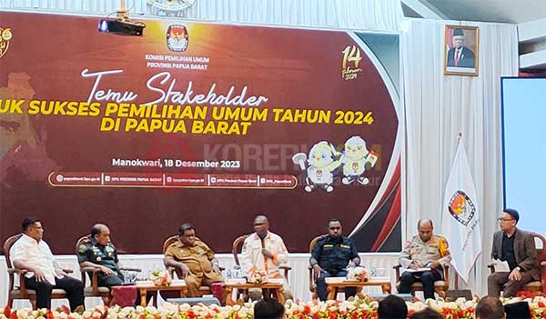Ketua KPU PB Temu Stakeholder