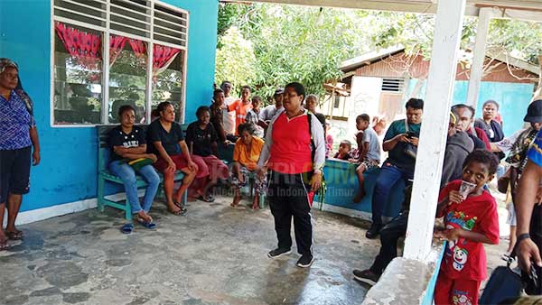 Mama mama Nafri Palang Jalan Tak Lolos CPNS