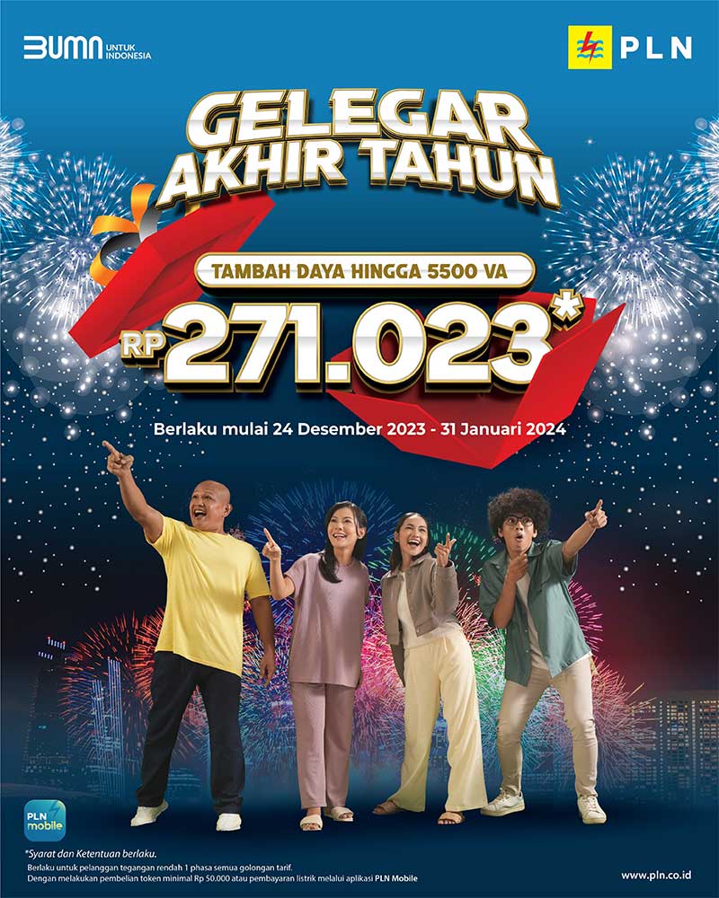 PLN Gelegar Akhir Tahun Tambah Daya2