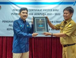 Tiga Unit Pembangkit PLN UIW Papua-PB Raih Penghargaan Proper Biru