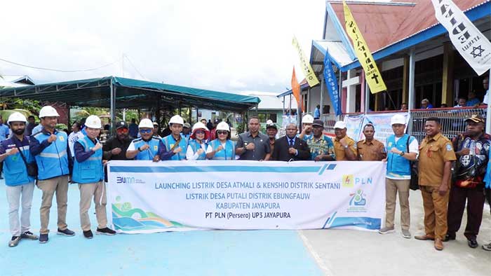 Kado Natal PLN : Hadirkan Listrik 3 Desa di Kabupaten Jayapura 2 PLN Listrik 3 Desa di Kab JPR2