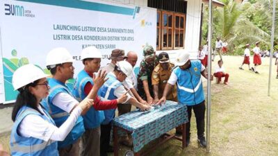 PLN Hadirkan Listrik Bersih, 2 Kampung di Sarmi Kini Tak Lagi Gelap-gulita