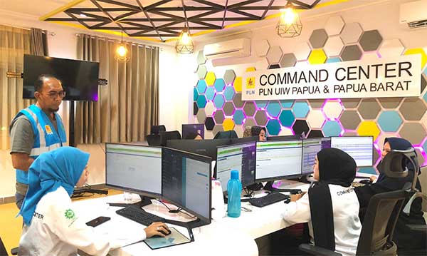 PLN Sukses Pasok Listrik Nataru di Tanah Papua