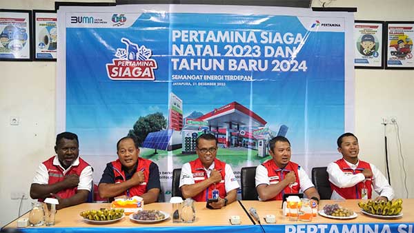 Libur Nataru di Papua-Maluku, Pertamina Jamin Ketersediaan BBM-LPG 1 Pertamina Siaga Nataru 2023 2024